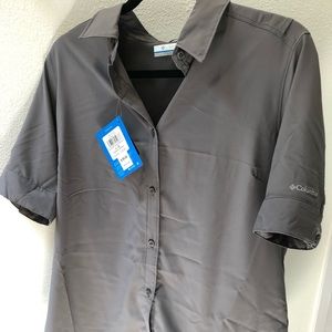 Columbia Savanna Hill Solid Short Sleeve Shirt